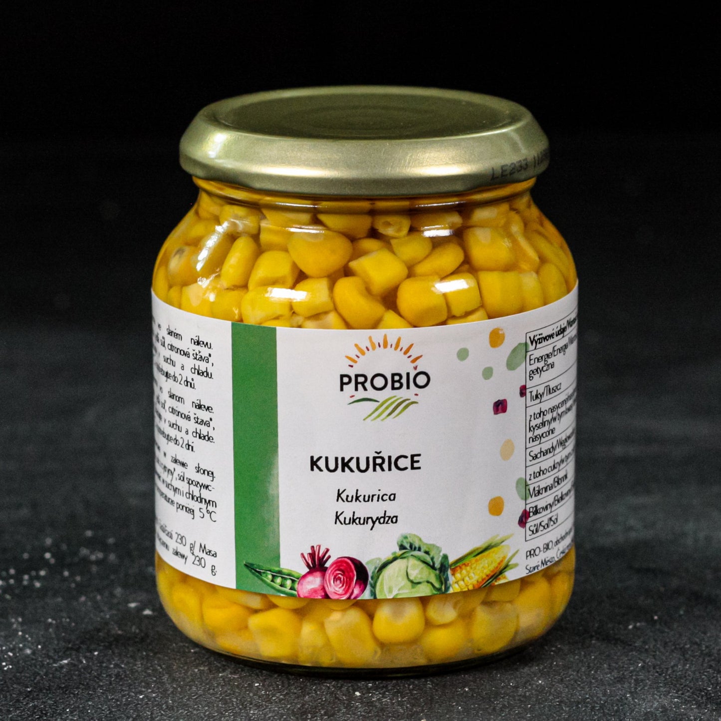 BIO kukurica sterilizovaná 340 g