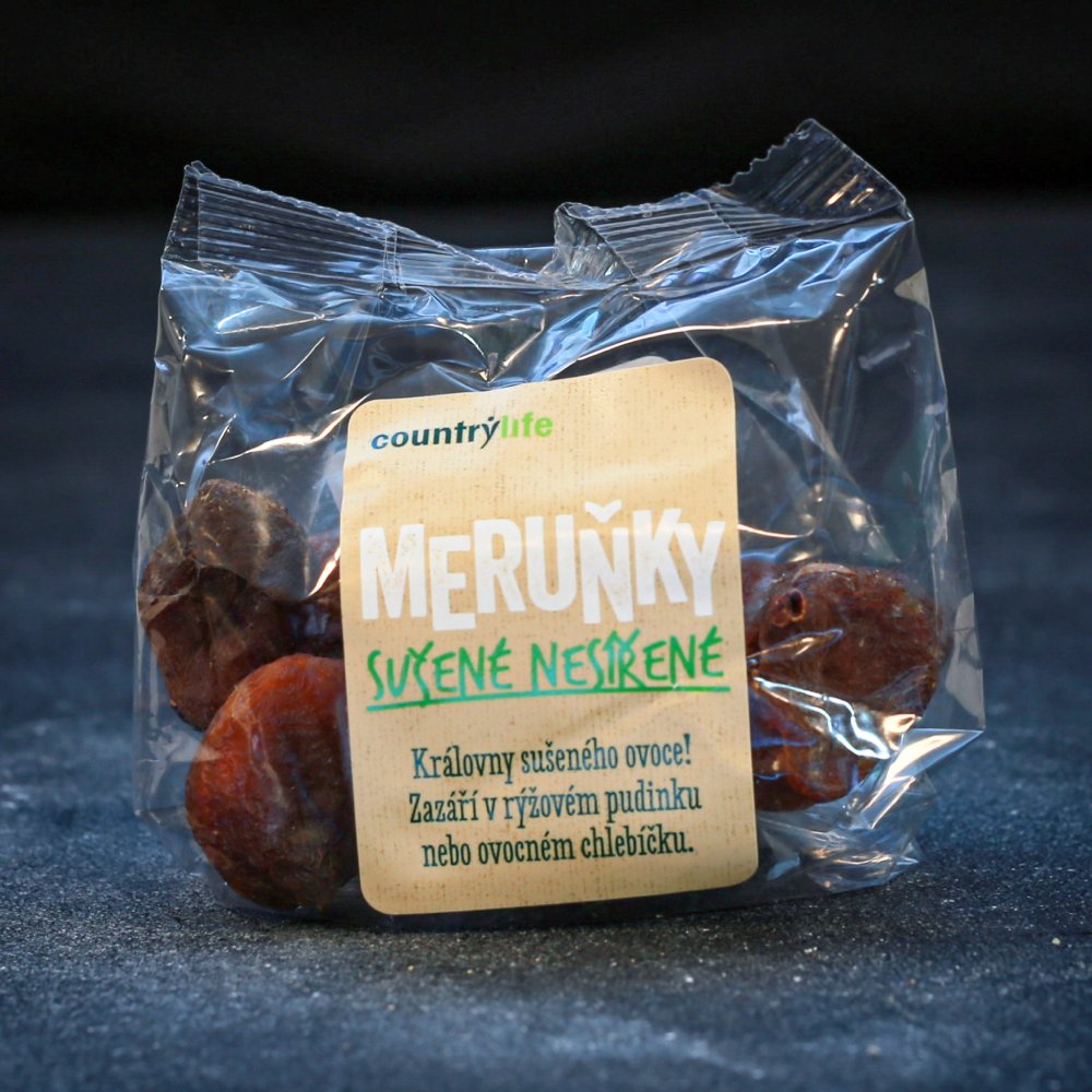 Marhule sušené nesírené 100g