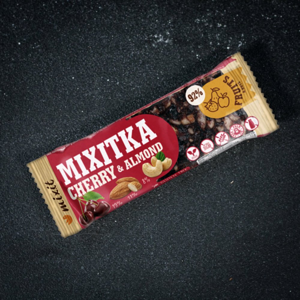 Mixitka bez lepku - čerešna a mandle 45g