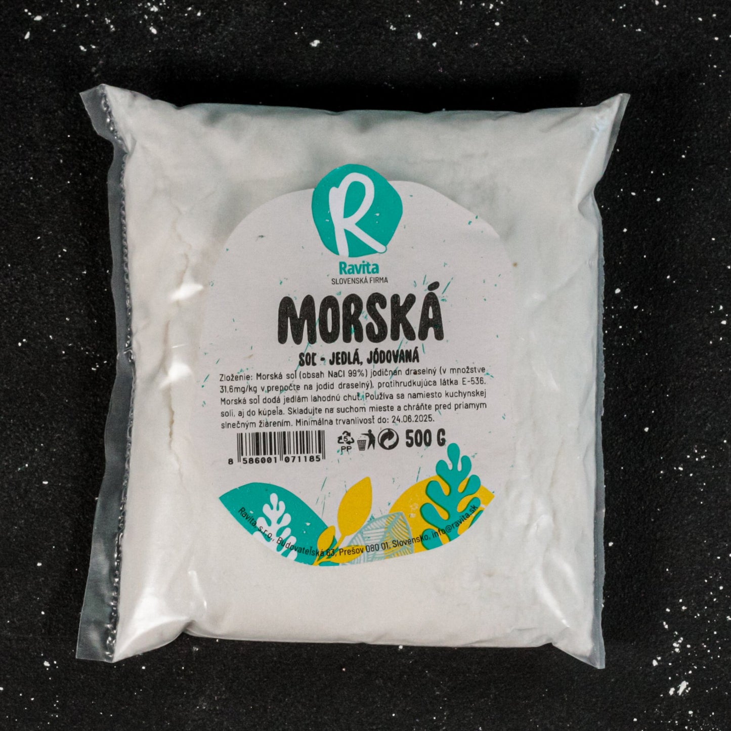 Soľ - morská (jódovaná) 500 g