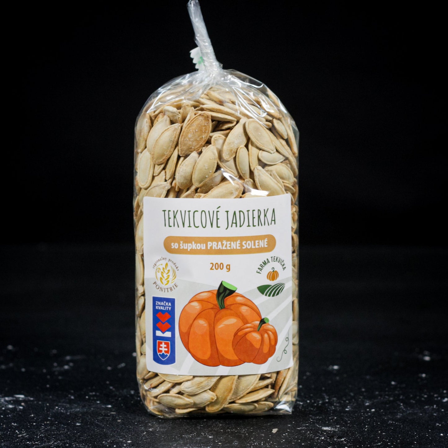 Tekvicové jadierka v šupke - pražené (SOLENÉ) 200g