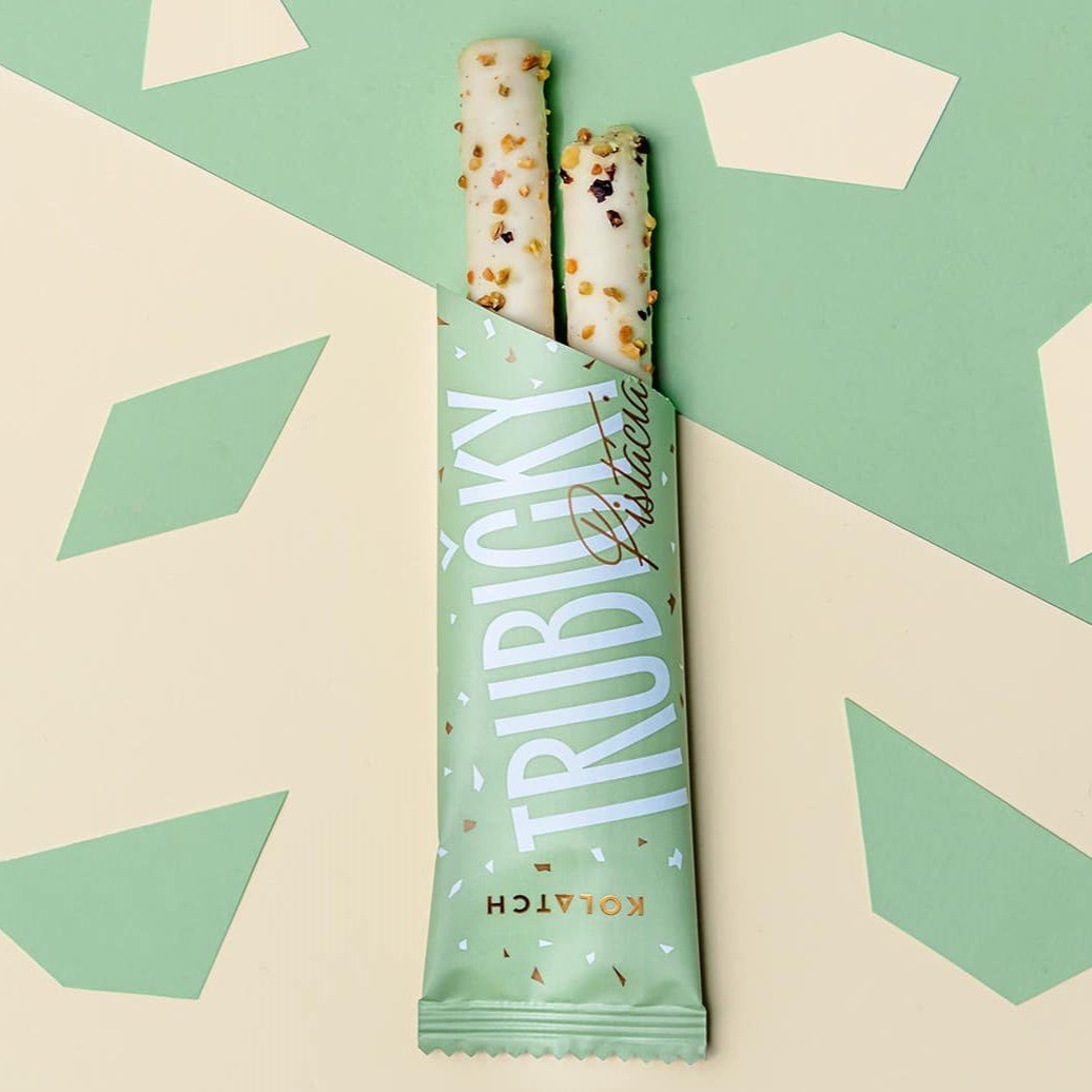 TRUBIČKY - Pistácia 35g