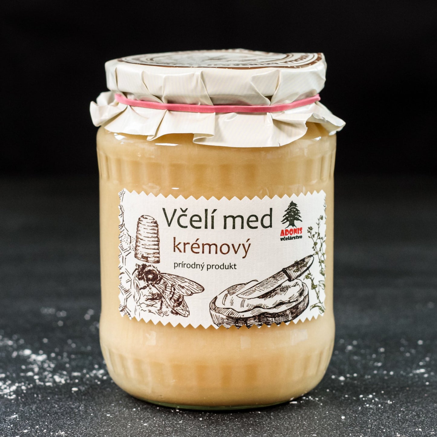 Včelí med krémový 900g