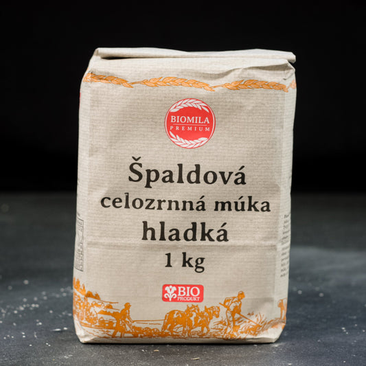 AKCIA BIO špaldová celozrnná múka hladká 1 kg