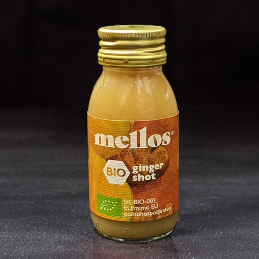 BIO zázvorový SHOT "ginger shot" 60 ml (sklo)