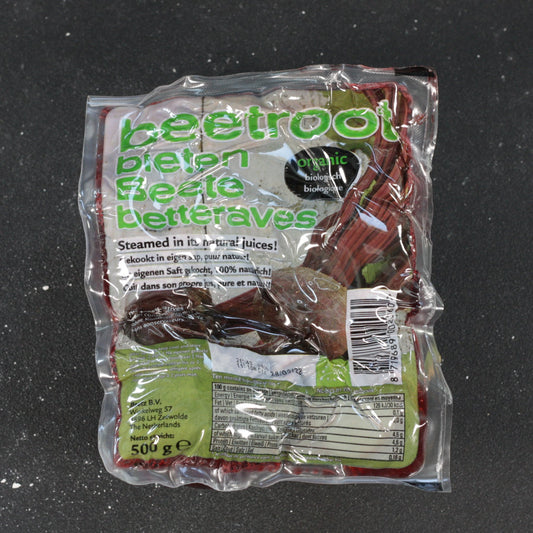 BIO cvikla - predvarená 500 g (cca 4 buľvy)