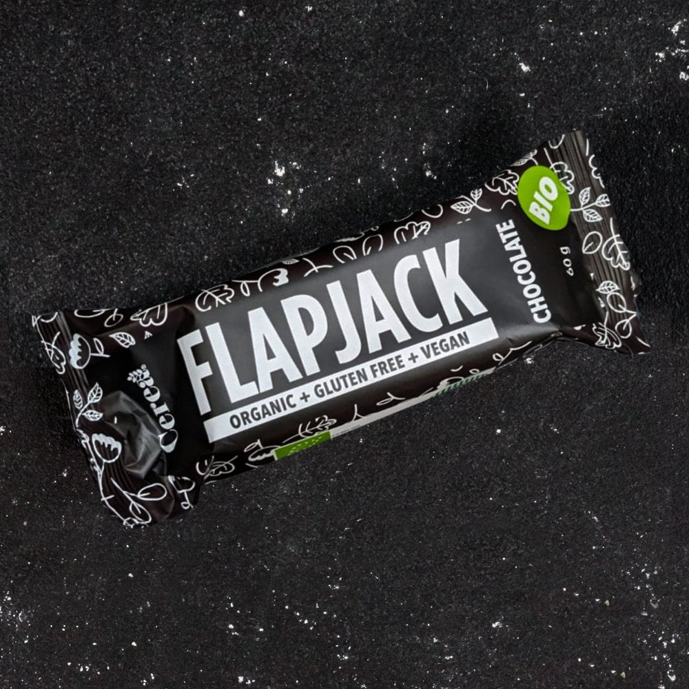 BIO FLAPJACK - pečená ovsená tyčinka s kúskami čokolády 60g