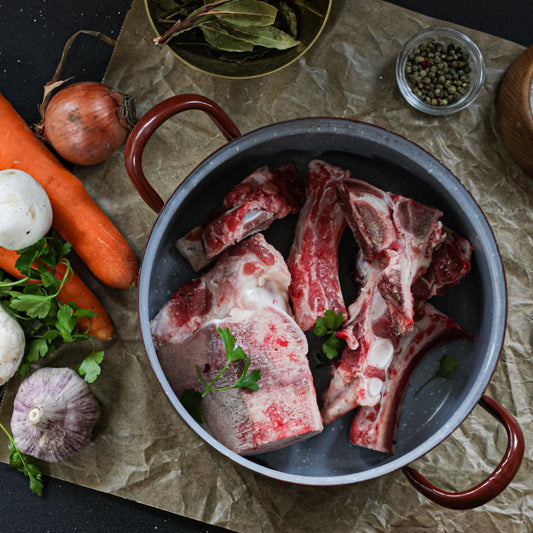 BIO hovädzie kosti na polievku 1 kg