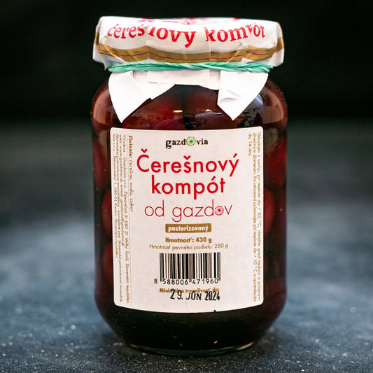 Čerešňový kompót od Gazdov 430g