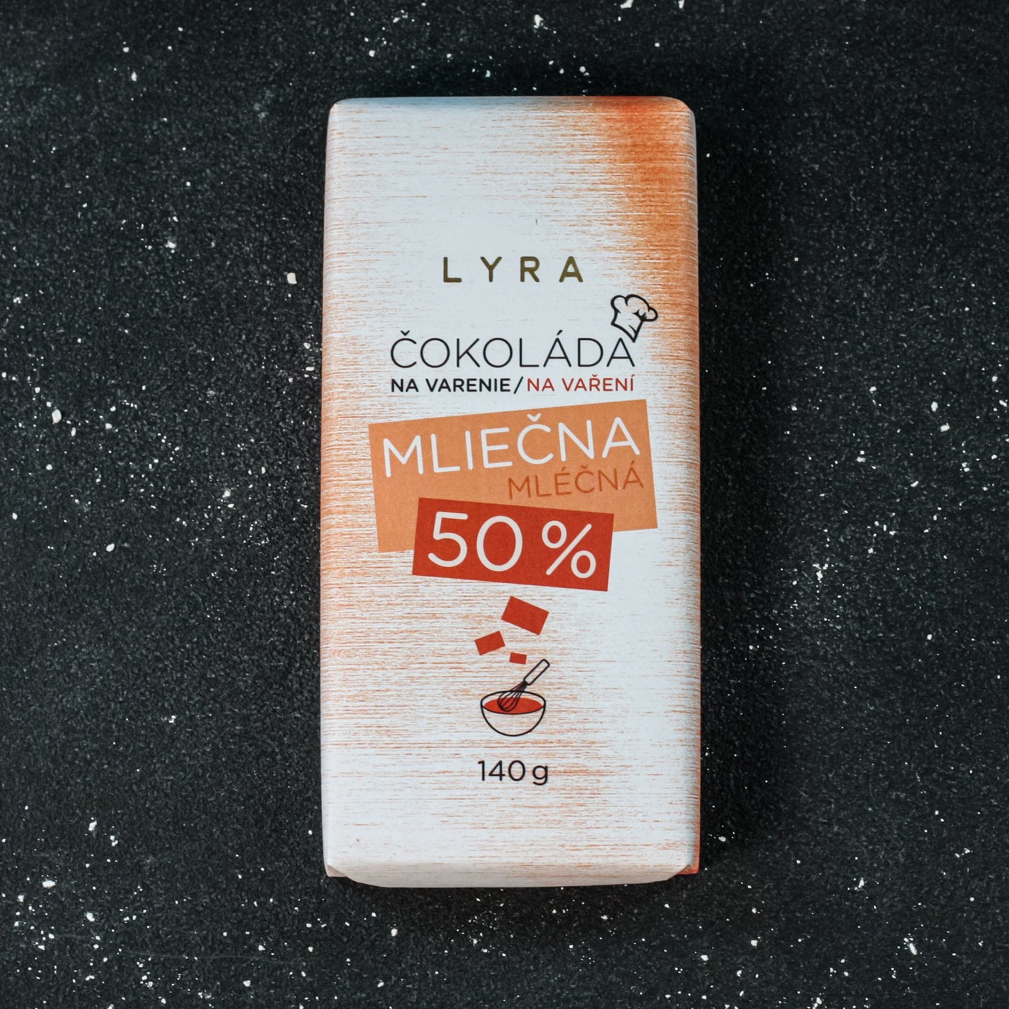 ČOKOLÁDA na varenie - mliečna 50% 140 g