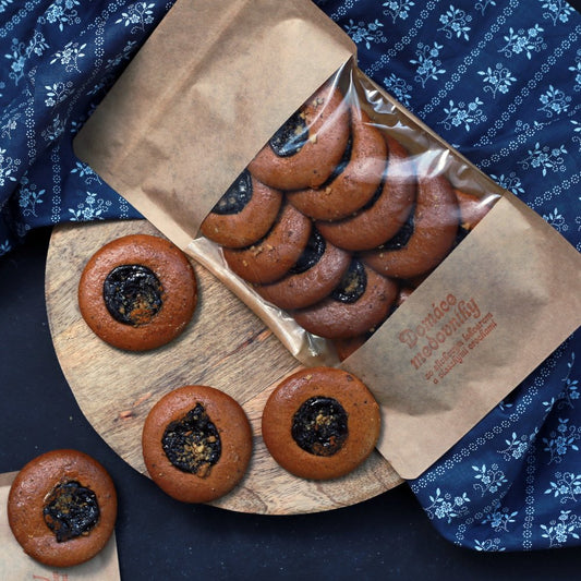 Domáce medovníky so slivkovým lekvárom a vlašskými orechami 170g