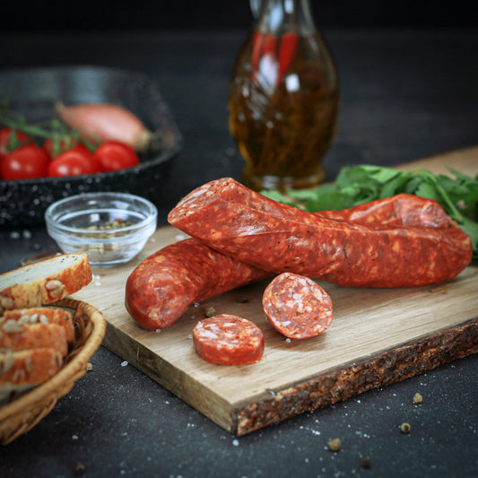 GAZDOVSKÁ klobása na varenie 1 pár (cca 250 - 350g) (bez E) [300]