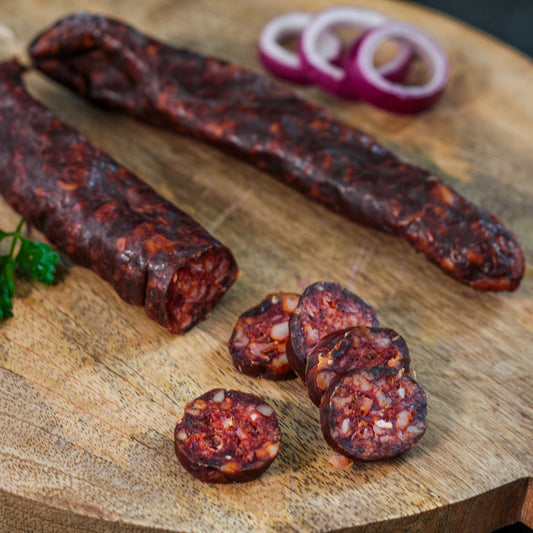 Klobása GAZDOVSKÉ CIGÁRO - suchá 1 pár (180-220 g) (bez E) [301]