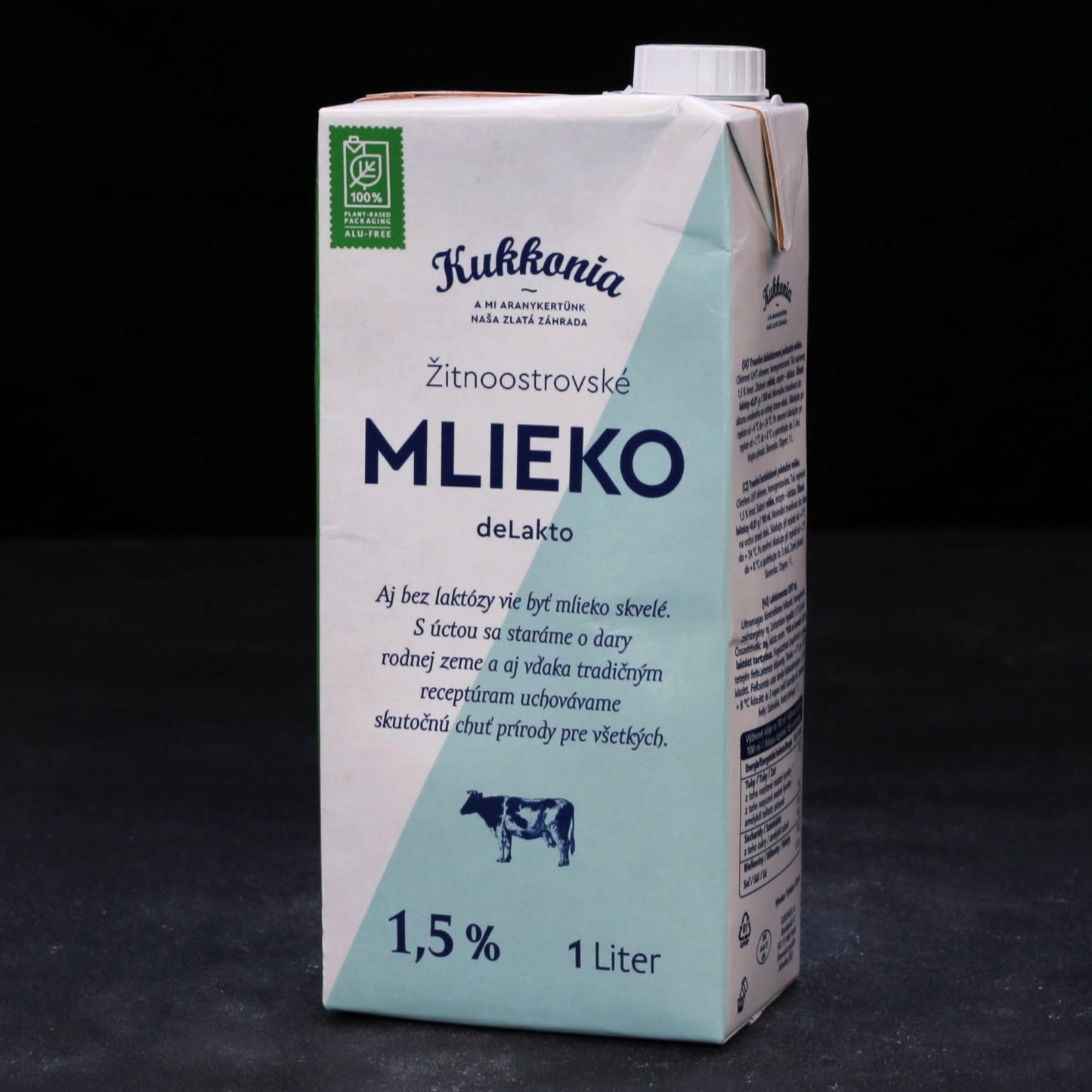 KUKKONIA mlieko - trvanlivé DeLakto (UHT) 1,5% 1L