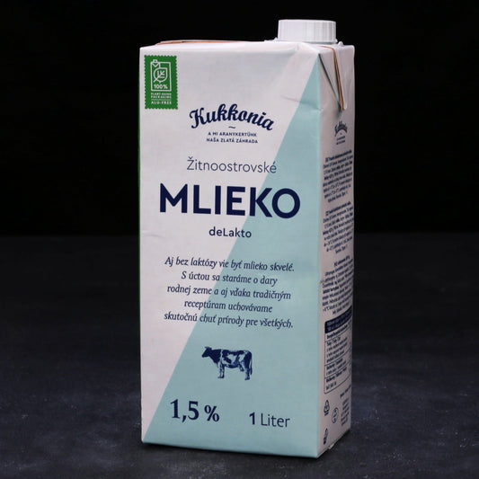 KUKKONIA mlieko - trvanlivé DeLakto (UHT) 1,5% 1L