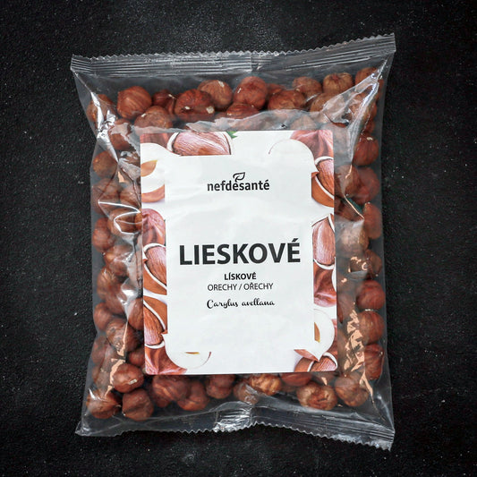 Lieskové orechy - natural "Corylus avellana" 250g (NFDS)