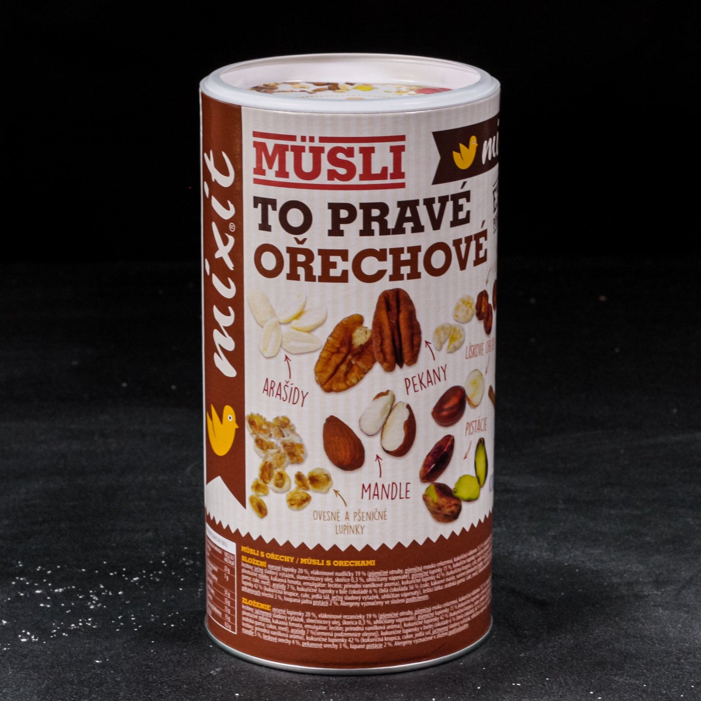 MIXIT müsli "To pravé orechové" 400g (TUBUS)