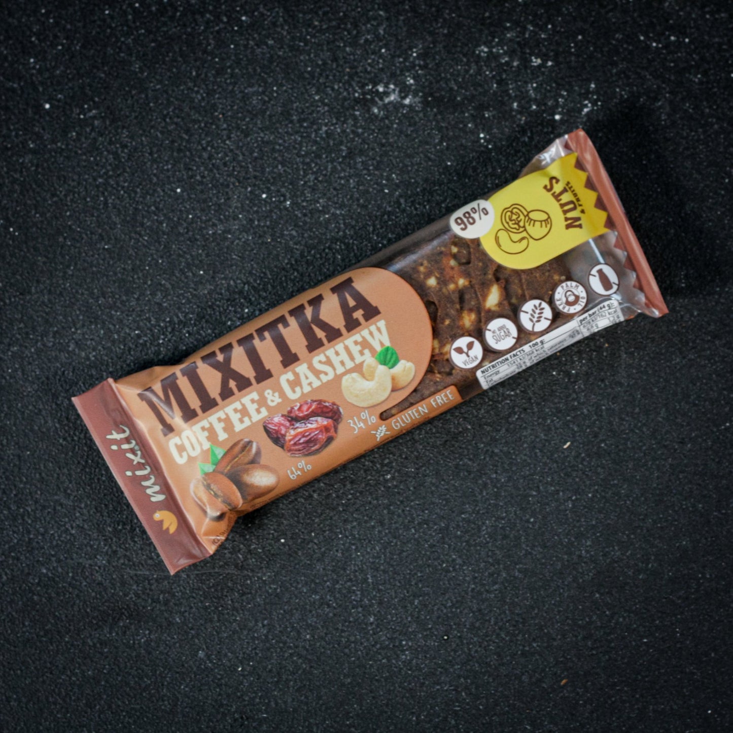 Mixitka bez lepku - káva a kešu 44 g