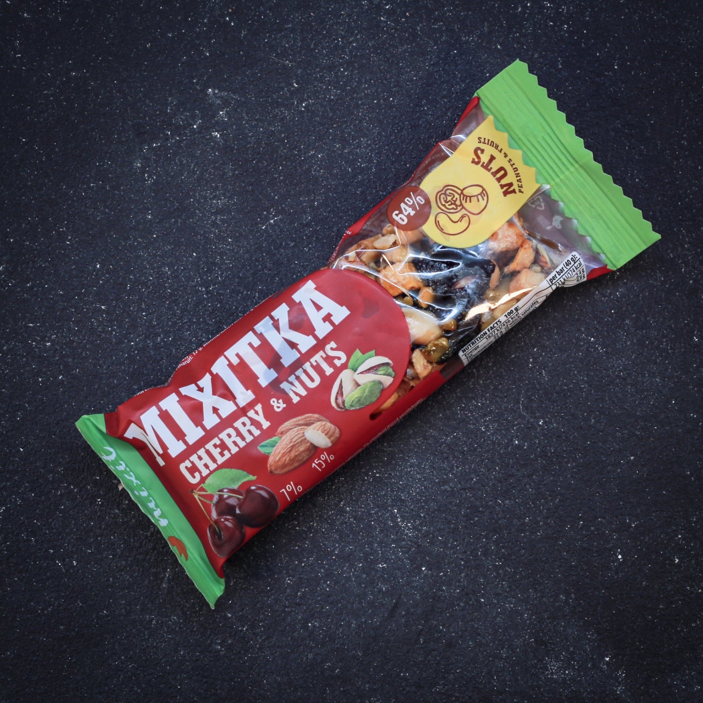 Mixitka - Višne a pistácie 40g