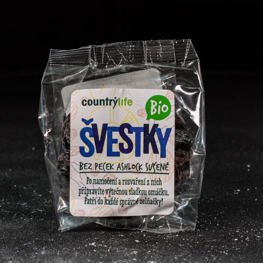 BIO sušené slivky ASHLOCK (bez kôstok) 250g