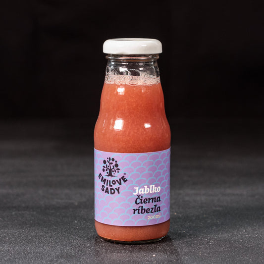 Šťava jablko a čierna ríbezľa 200 ml