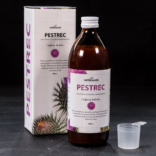 Šťava zo semien pestreca mariánskeho (100%) 500 ml