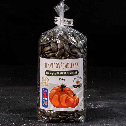 Tekvicové jadierka "holé" - pražené (BEZ SOLI) 250g
