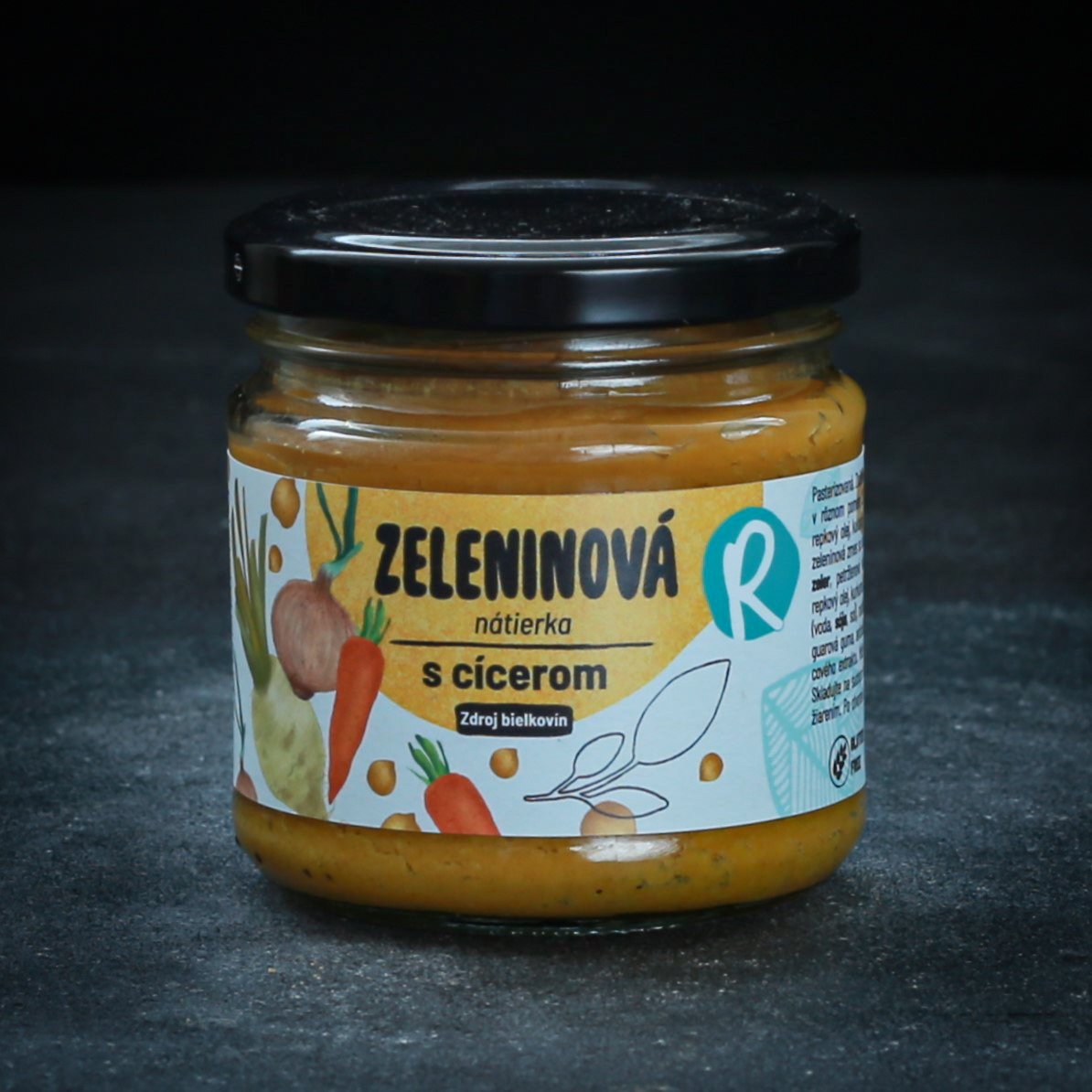 Zeleninová nátierka s cícerom 160g